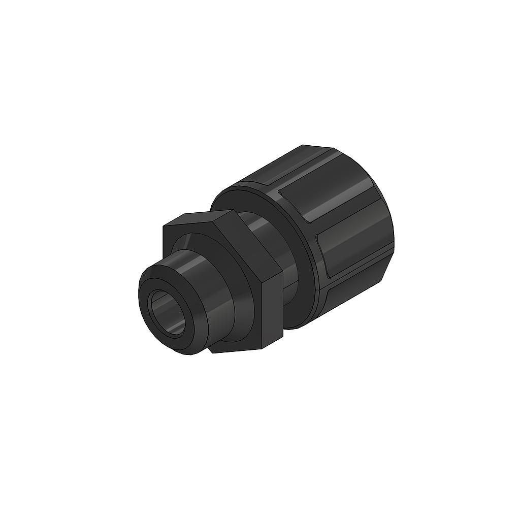 Straight screw connection